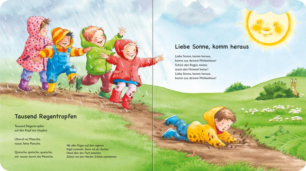 Beispielinhalt (Bild) Meine ersten Fingerspiele und Kinderreime