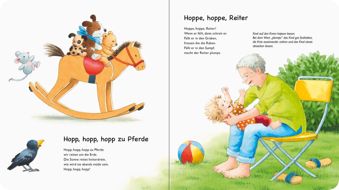 Beispielinhalt (Bild) Meine ersten Fingerspiele und Kinderreime