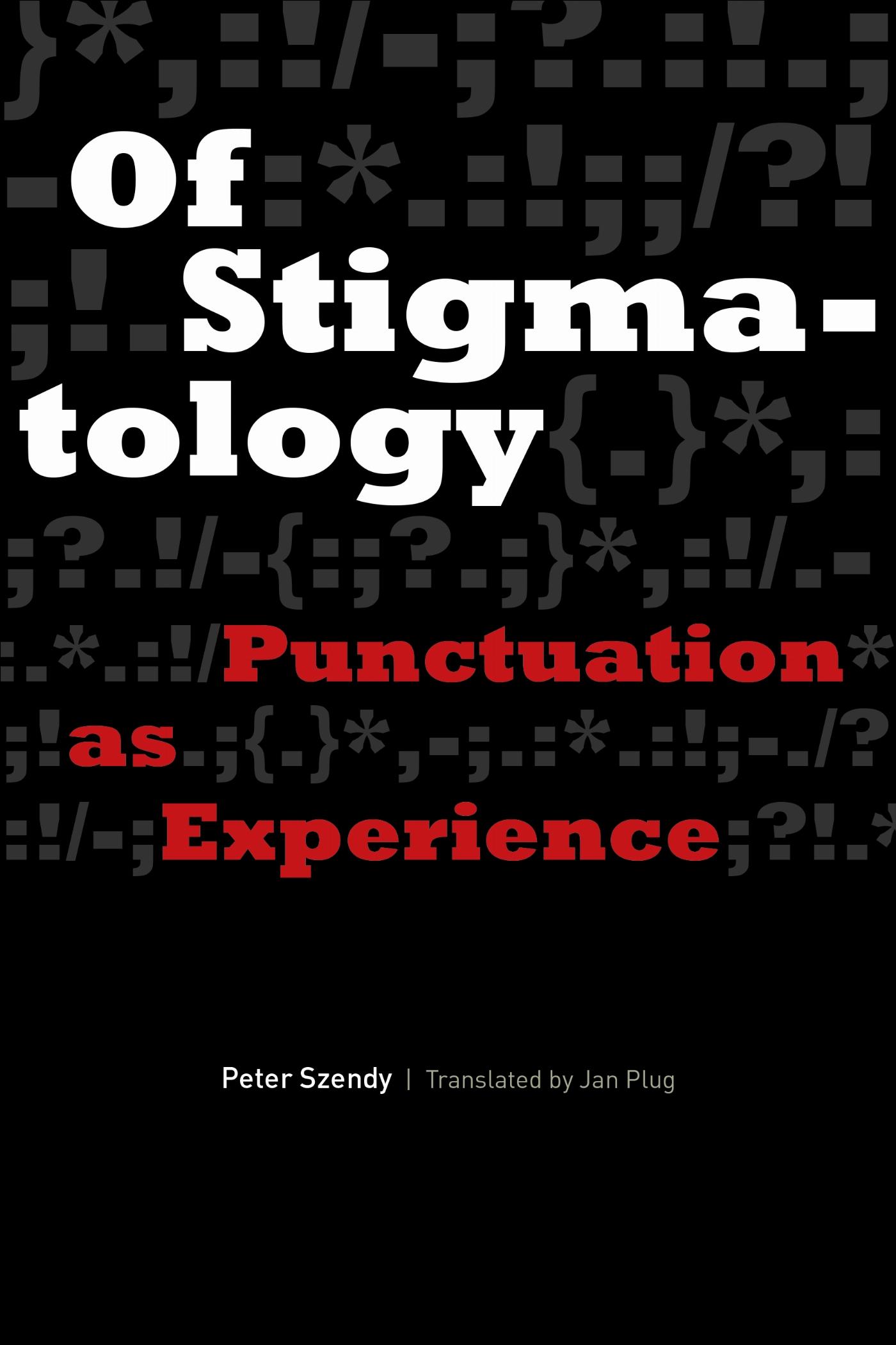 Vorderes Coverbild Of Stigmatology