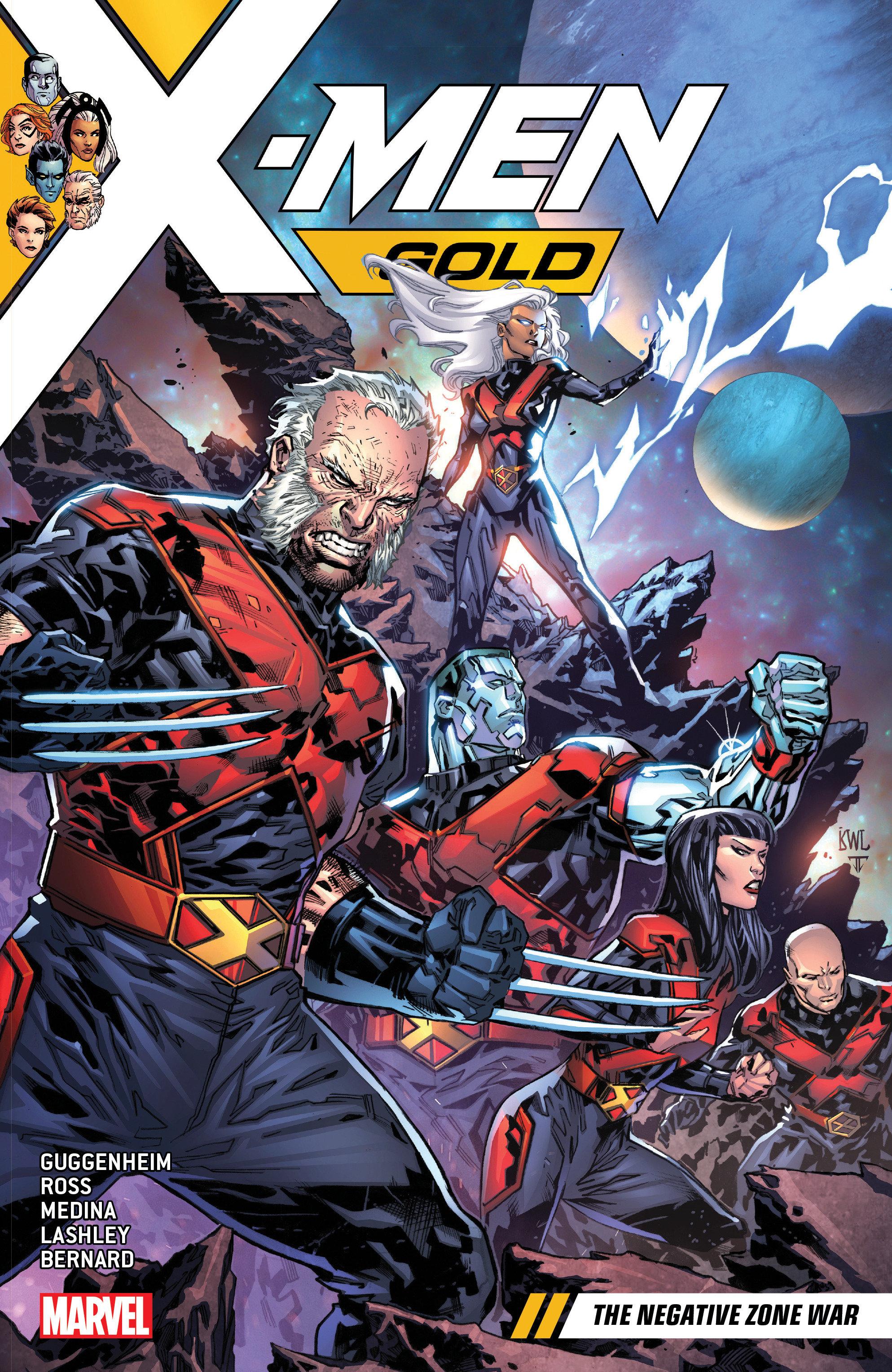 Vorderes Coverbild X-Men Gold Vol. 4: The Negative Zone War