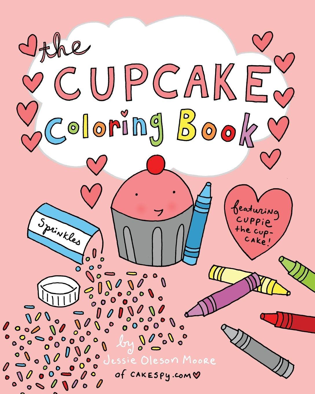 Vorderes Coverbild The Cupcake Coloring Book