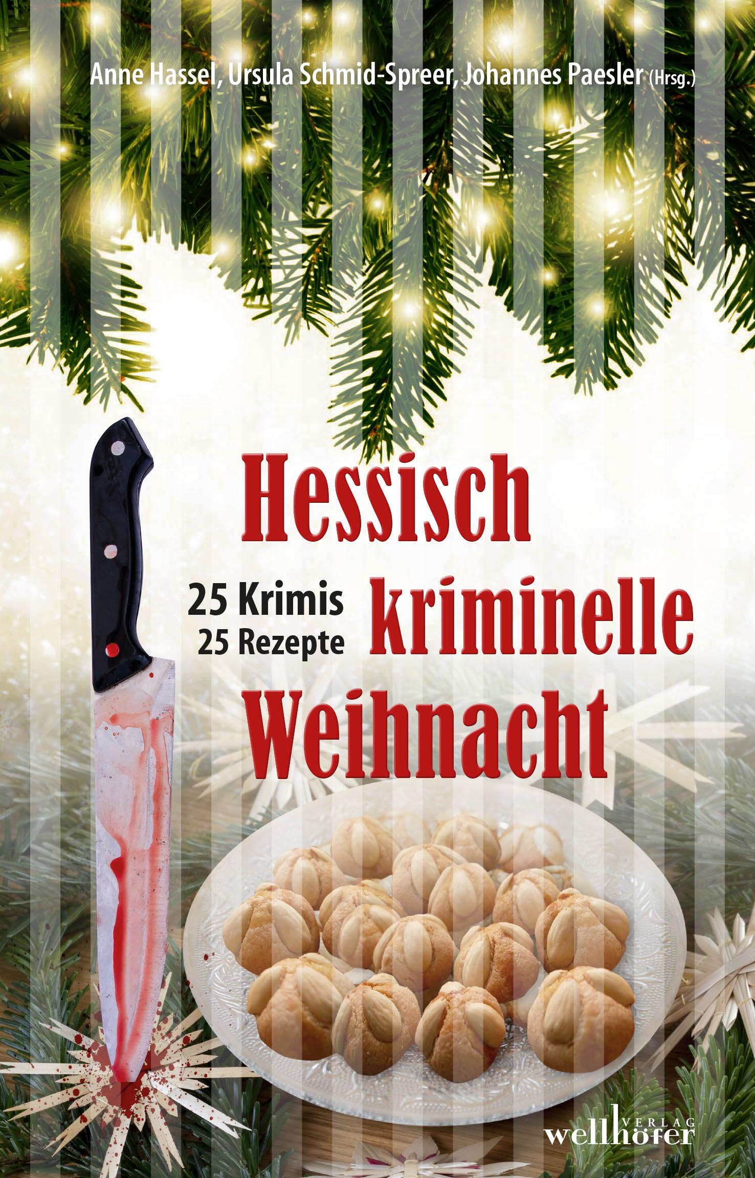 Vorderes Coverbild Hessisch kriminelle Weihnacht
