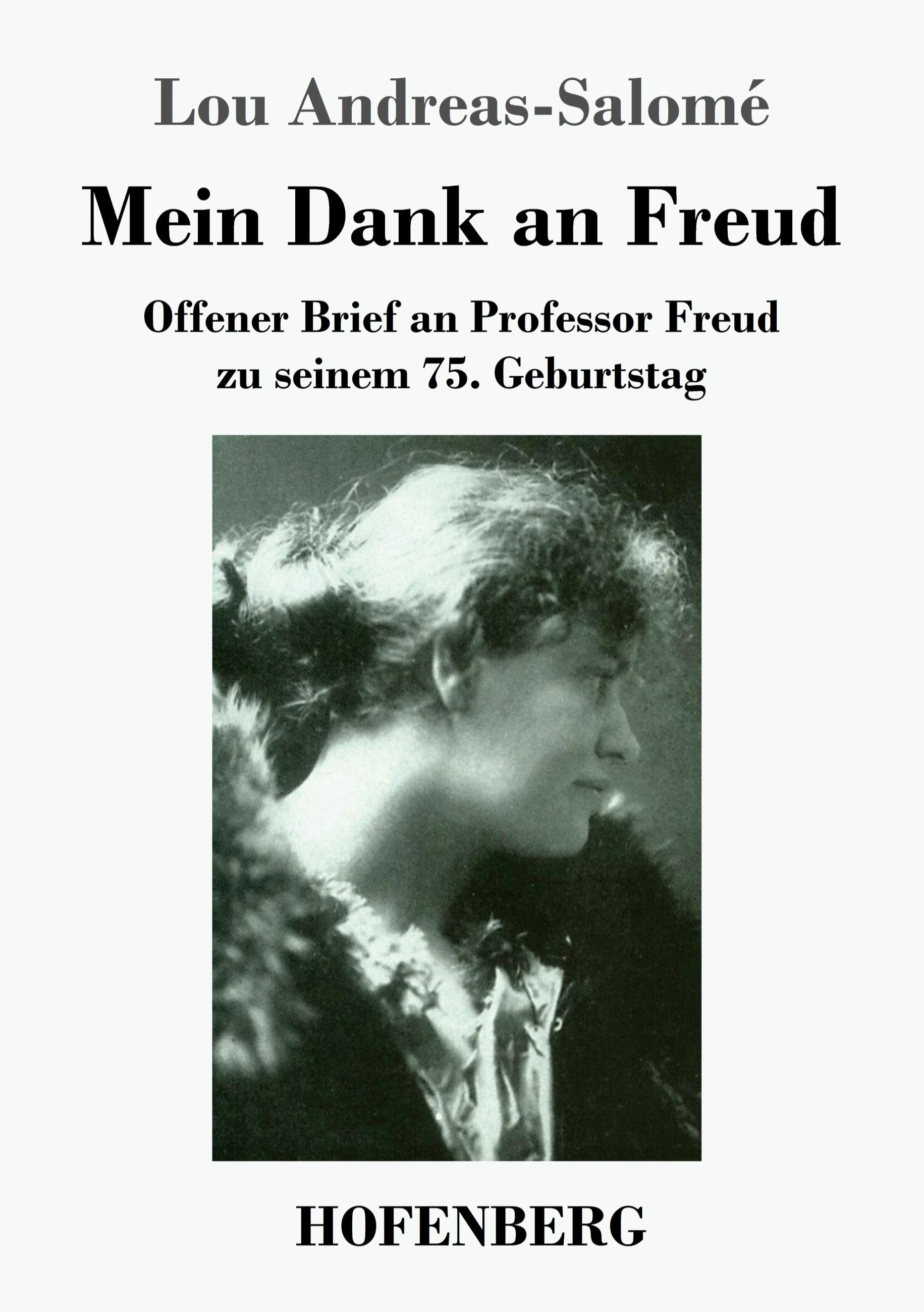 Vorderes Coverbild Mein Dank an Freud