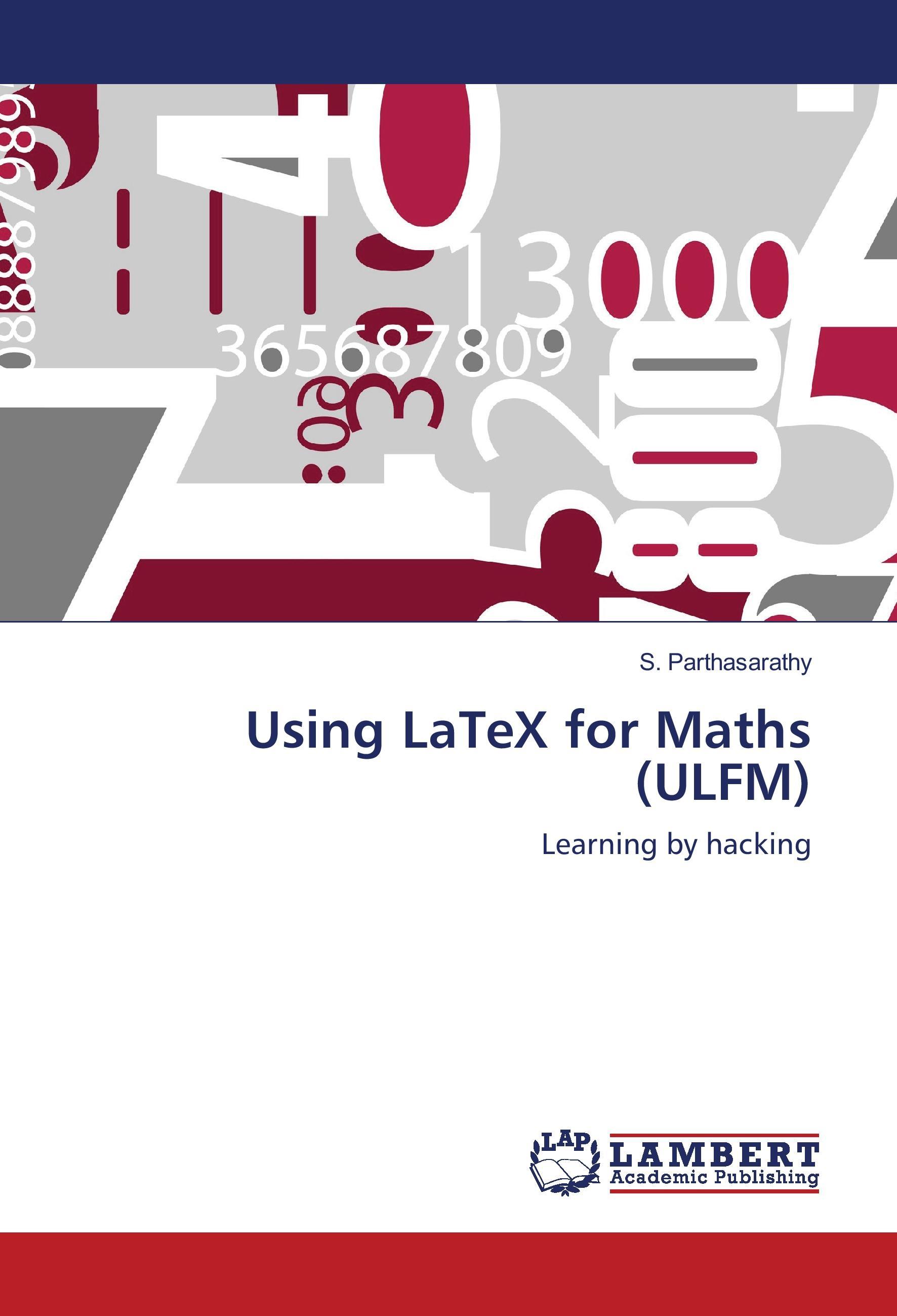 Vorderes Coverbild Using LaTeX for Maths (ULFM)