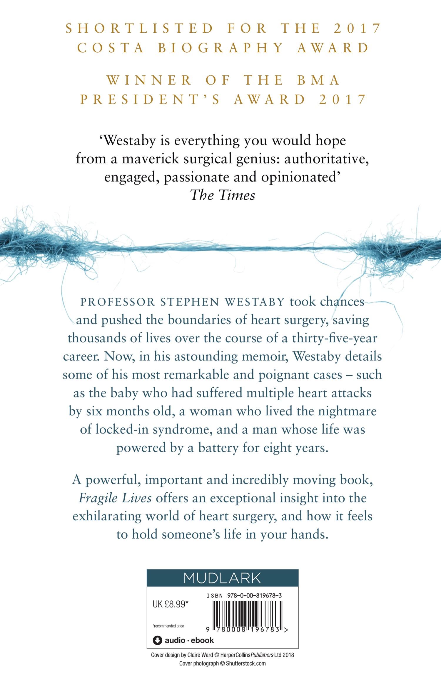 Rückseitencover Fragile Lives