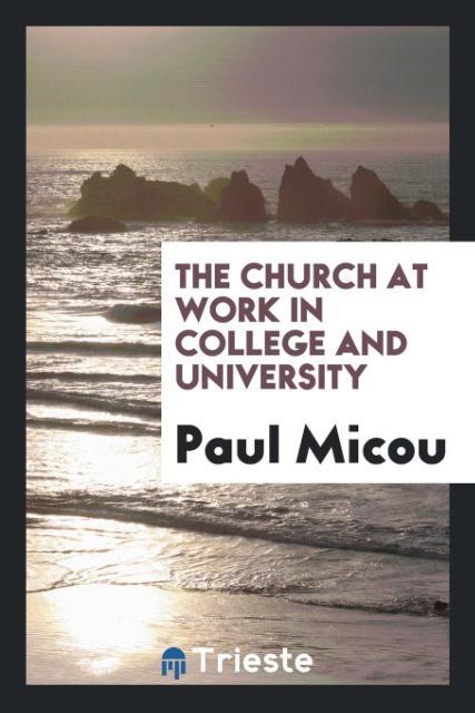 Vorderes Coverbild The Church at Work in College and University