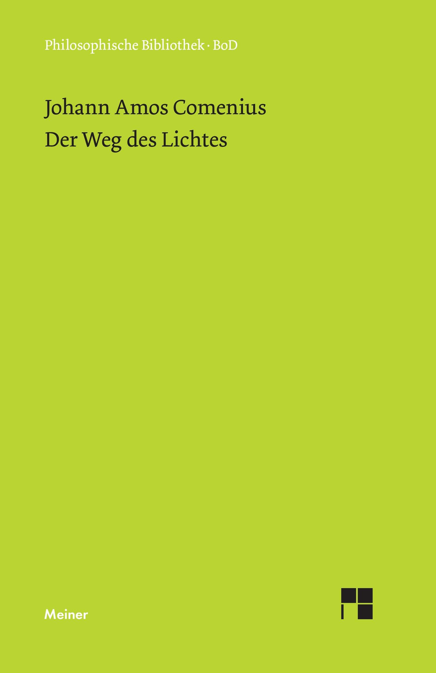 Vorderes Coverbild Der Weg des Lichtes