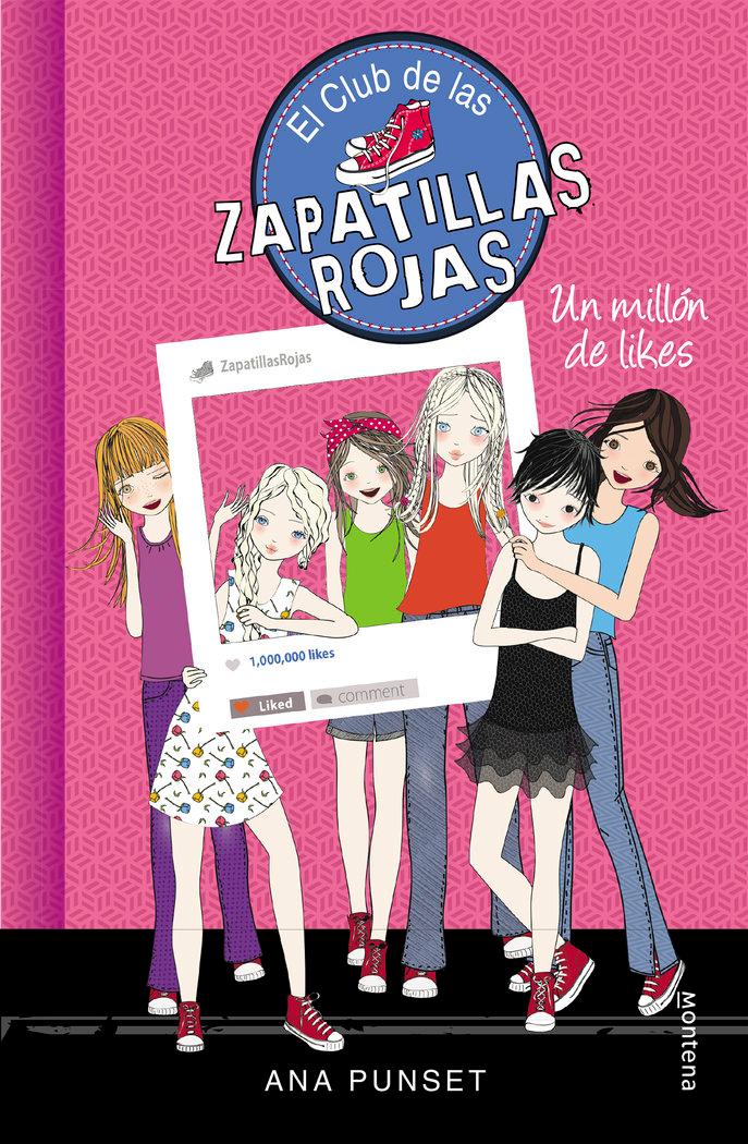 Vorderes Coverbild El Club de las Zapatillas Rojas 12. Un millón de likes