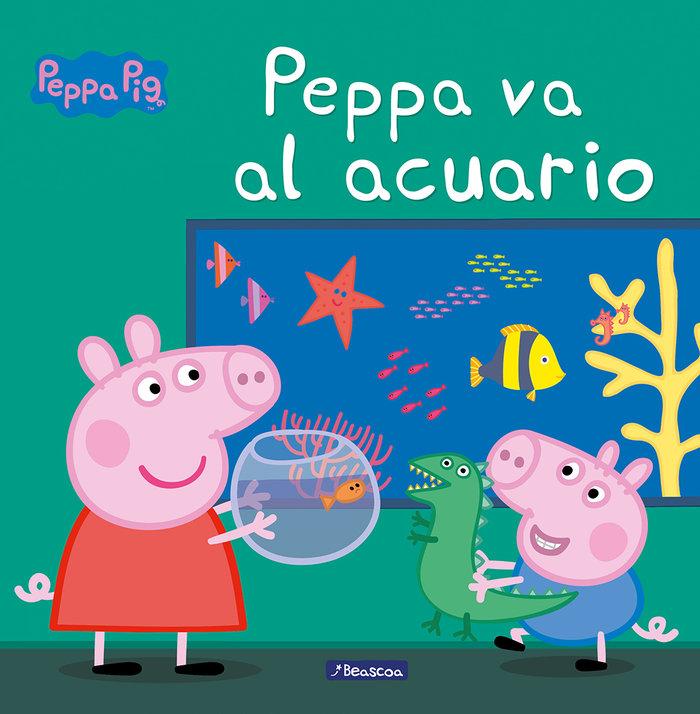 Vorderes Coverbild Peppa Pig. Peppa va al acuario : primeras lecturas