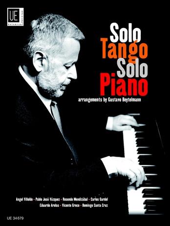Vorderes Coverbild Solo Tango Solo Piano