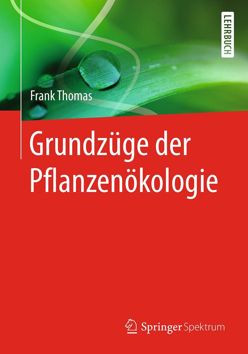 Vorderes Coverbild Grundzüge der Pflanzenökologie