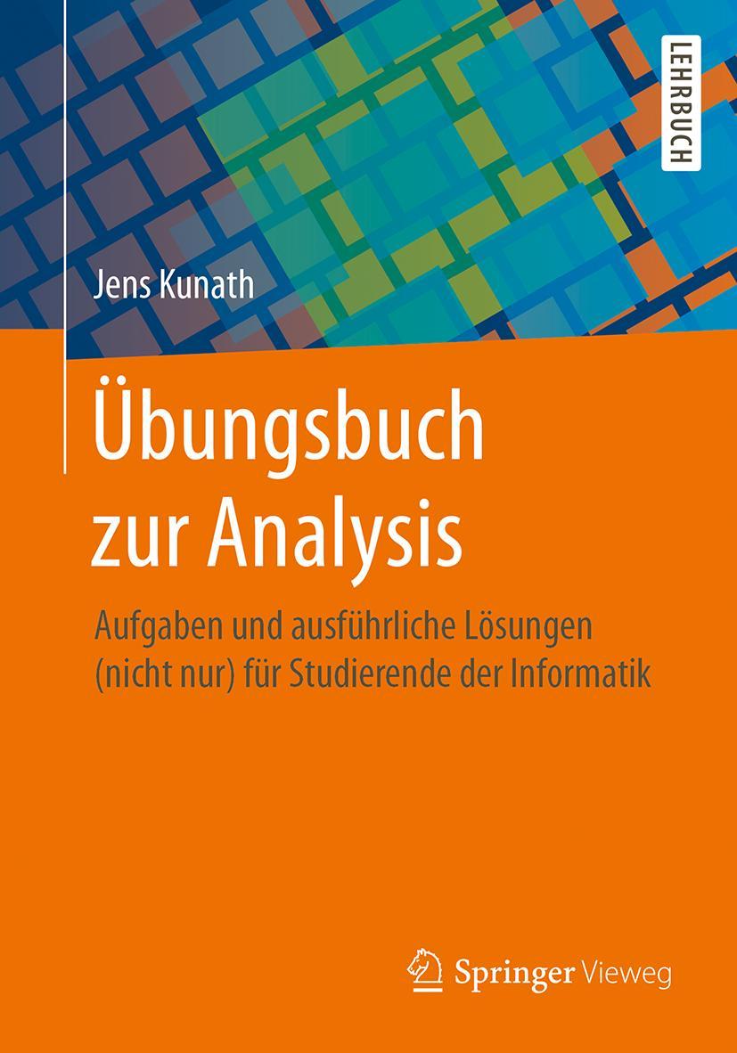 Vorderes Coverbild Übungsbuch zur Analysis