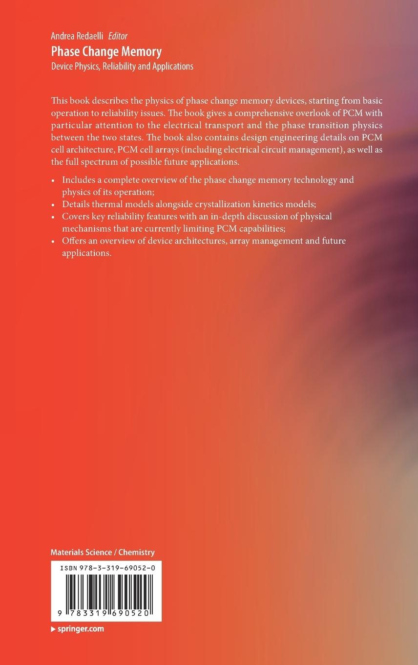 Rückseitencover Phase Change Memory