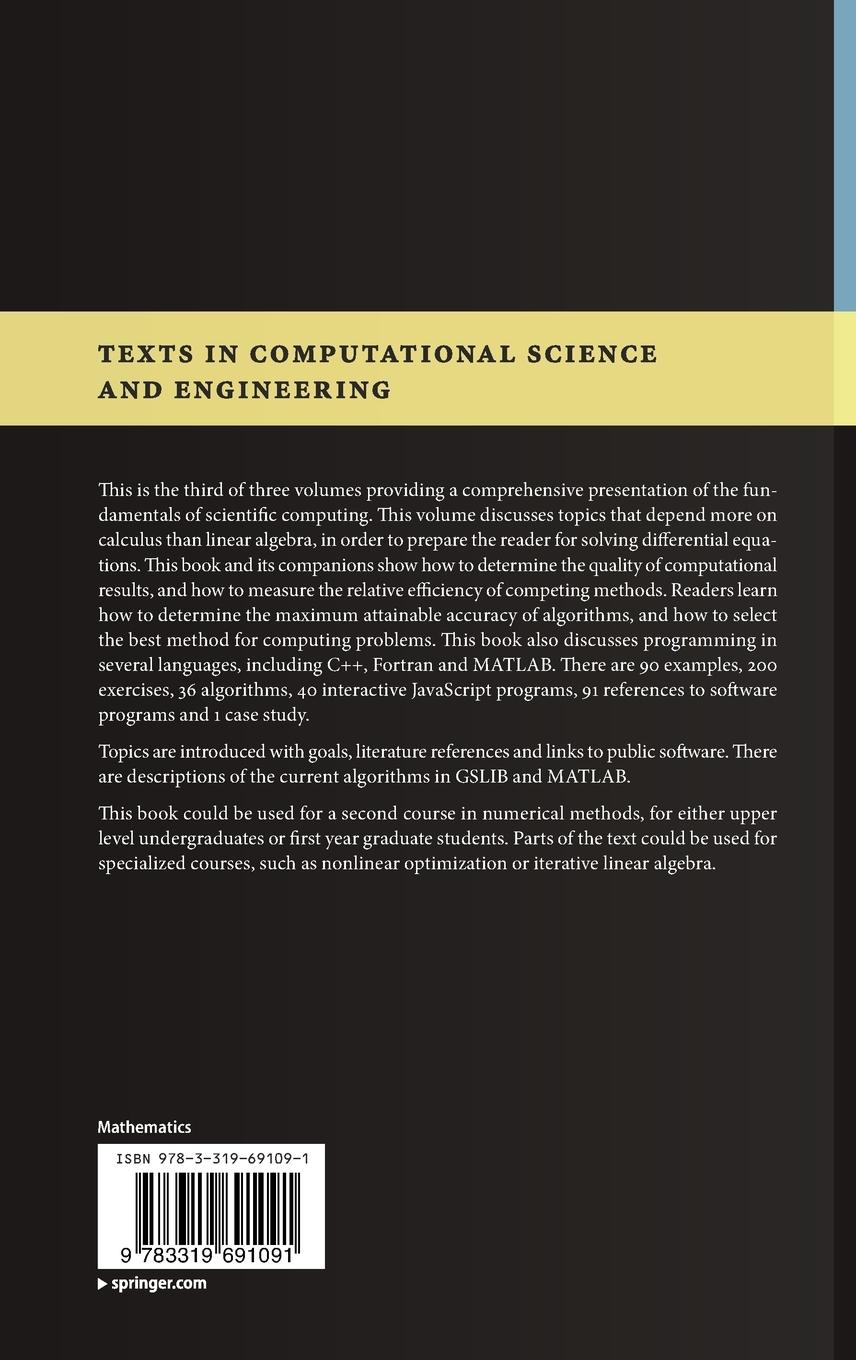 Rückseitencover Scientific Computing