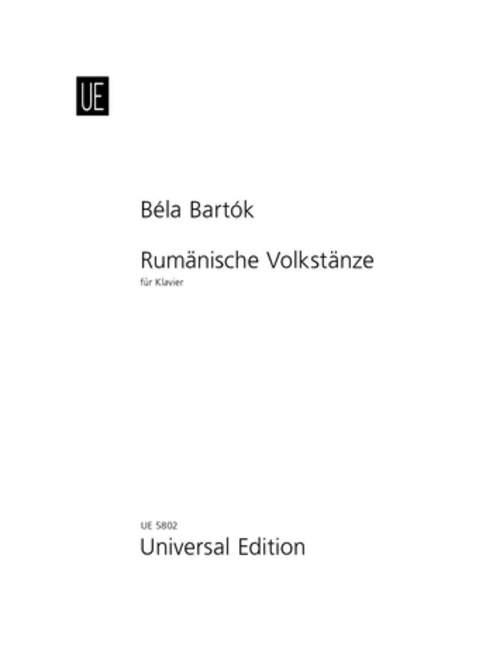 Vorderes Coverbild Rumänische Volkstänze