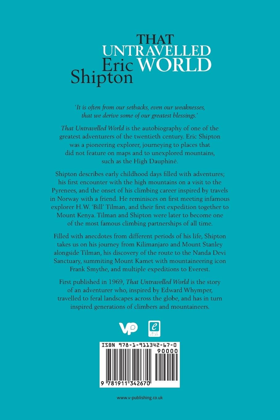 Rückseitencover That Untravelled World