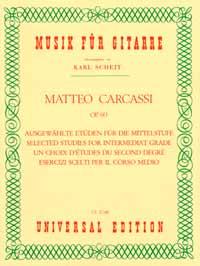 Vorderes Coverbild Ausgewählte Etüden für die Mittelstufe