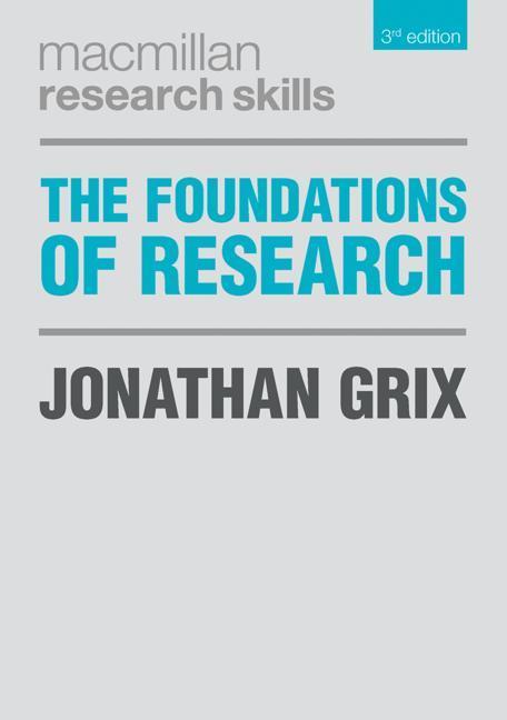 Vorderes Coverbild The Foundations of Research