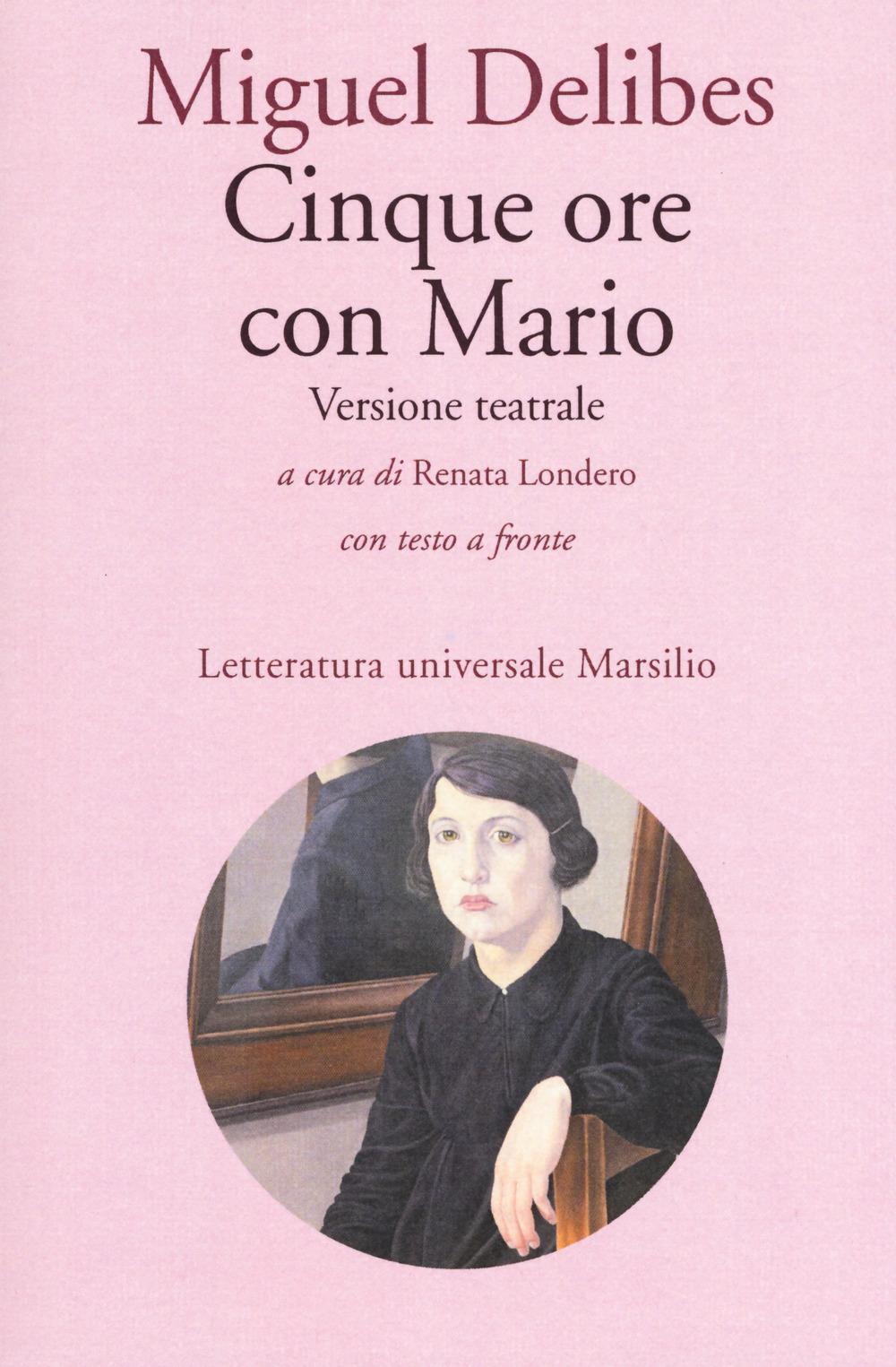 Vorderes Coverbild Cinque ore con Mario. Testo spagnolo a fronte