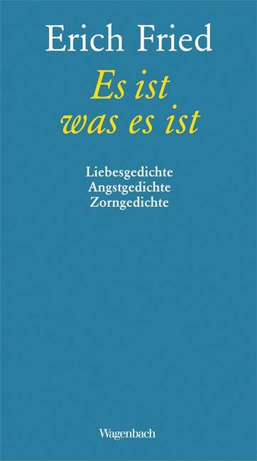 Vorderes Coverbild Es ist was es ist