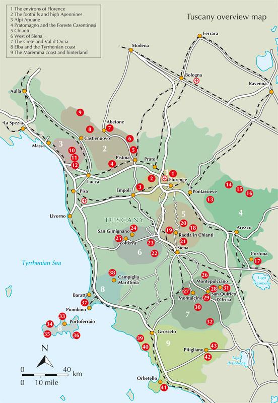 Beispielinhalt (Bild) Walking in Tuscany