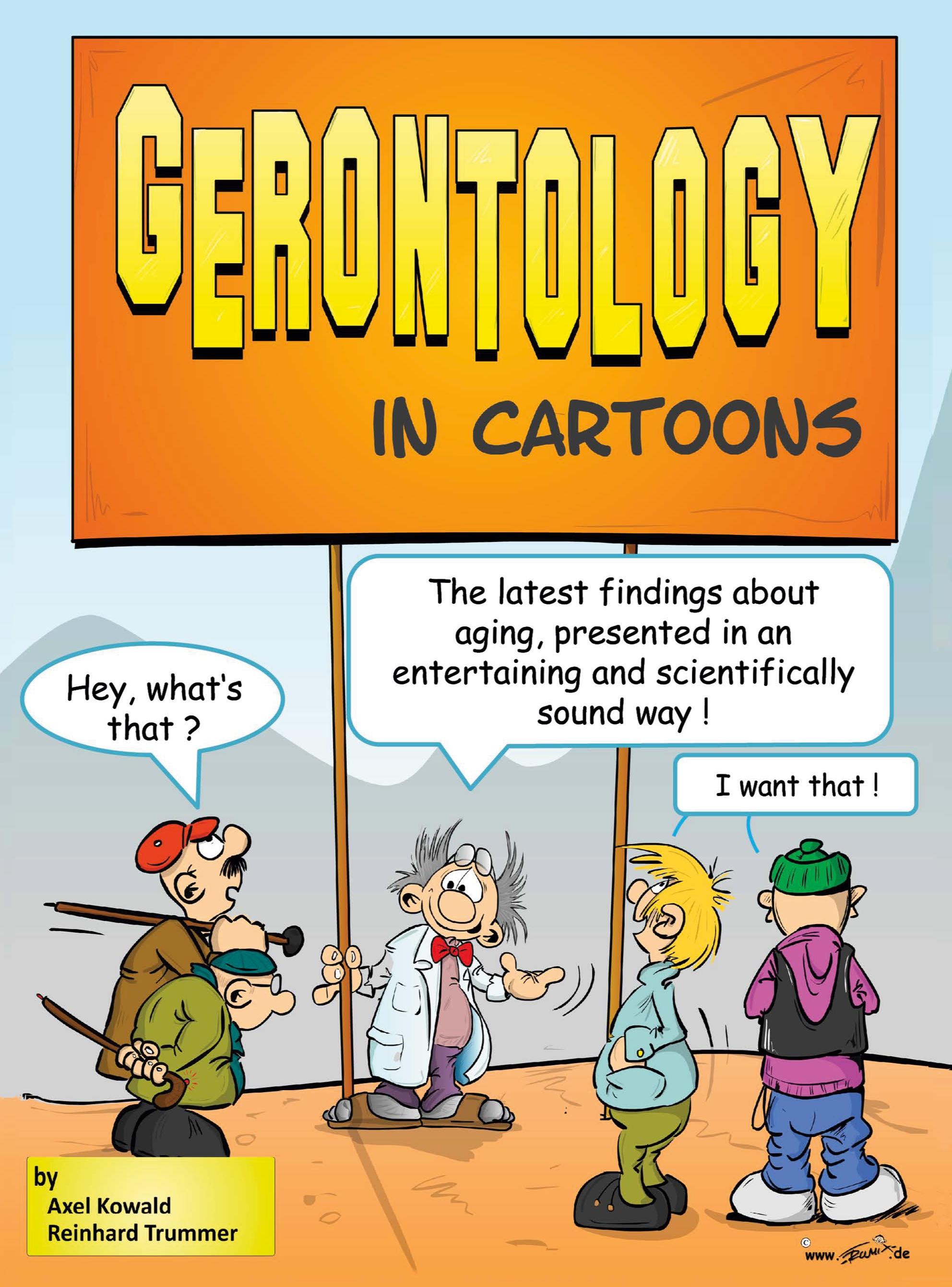 Vorderes Coverbild Gerontology in Cartoons