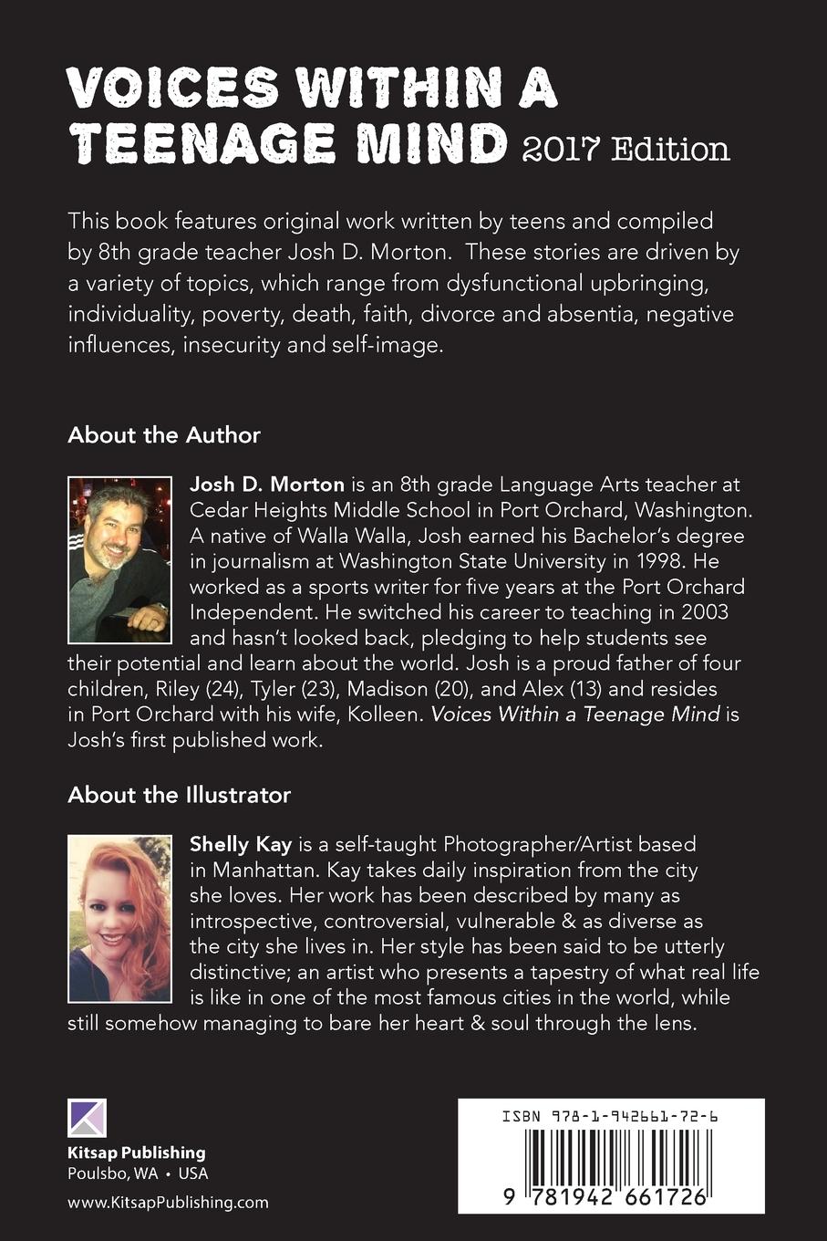 Rückseitencover Voices Within A Teenage Mind [2017 Edition]