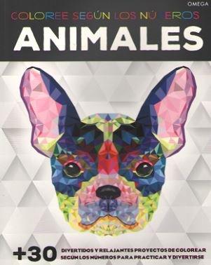 Vorderes Coverbild Animales : coloree según los números