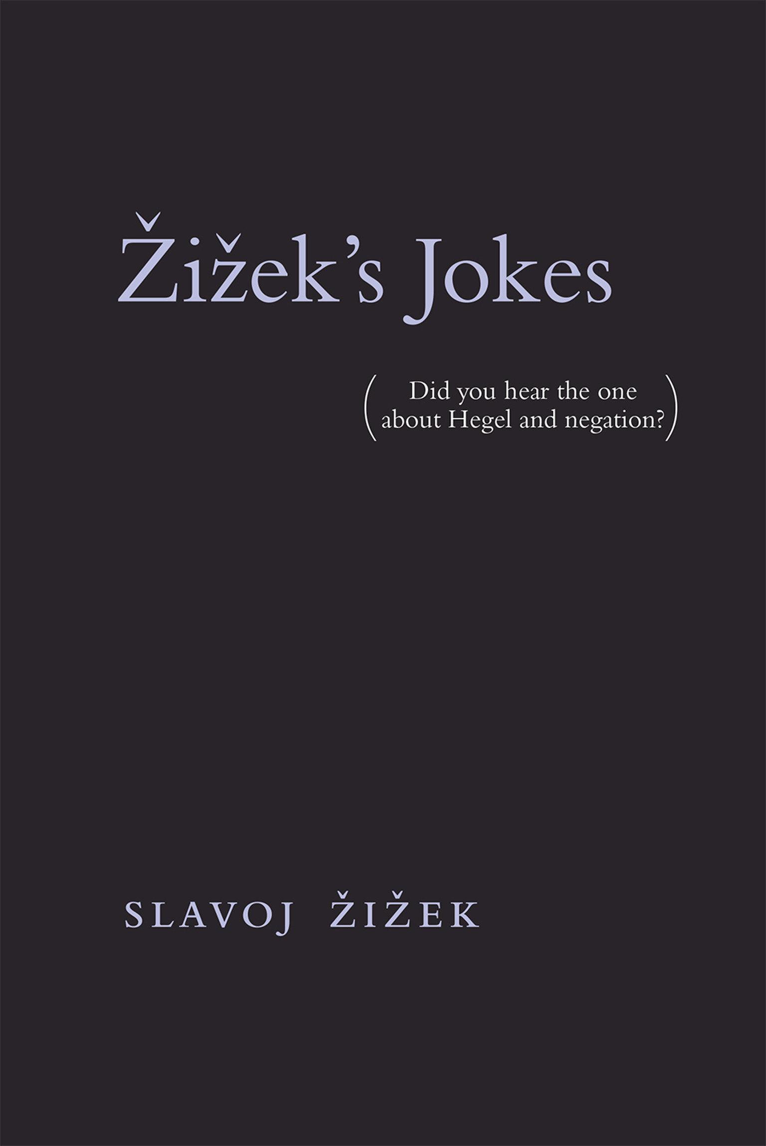 Vorderes Coverbild Zizek's Jokes