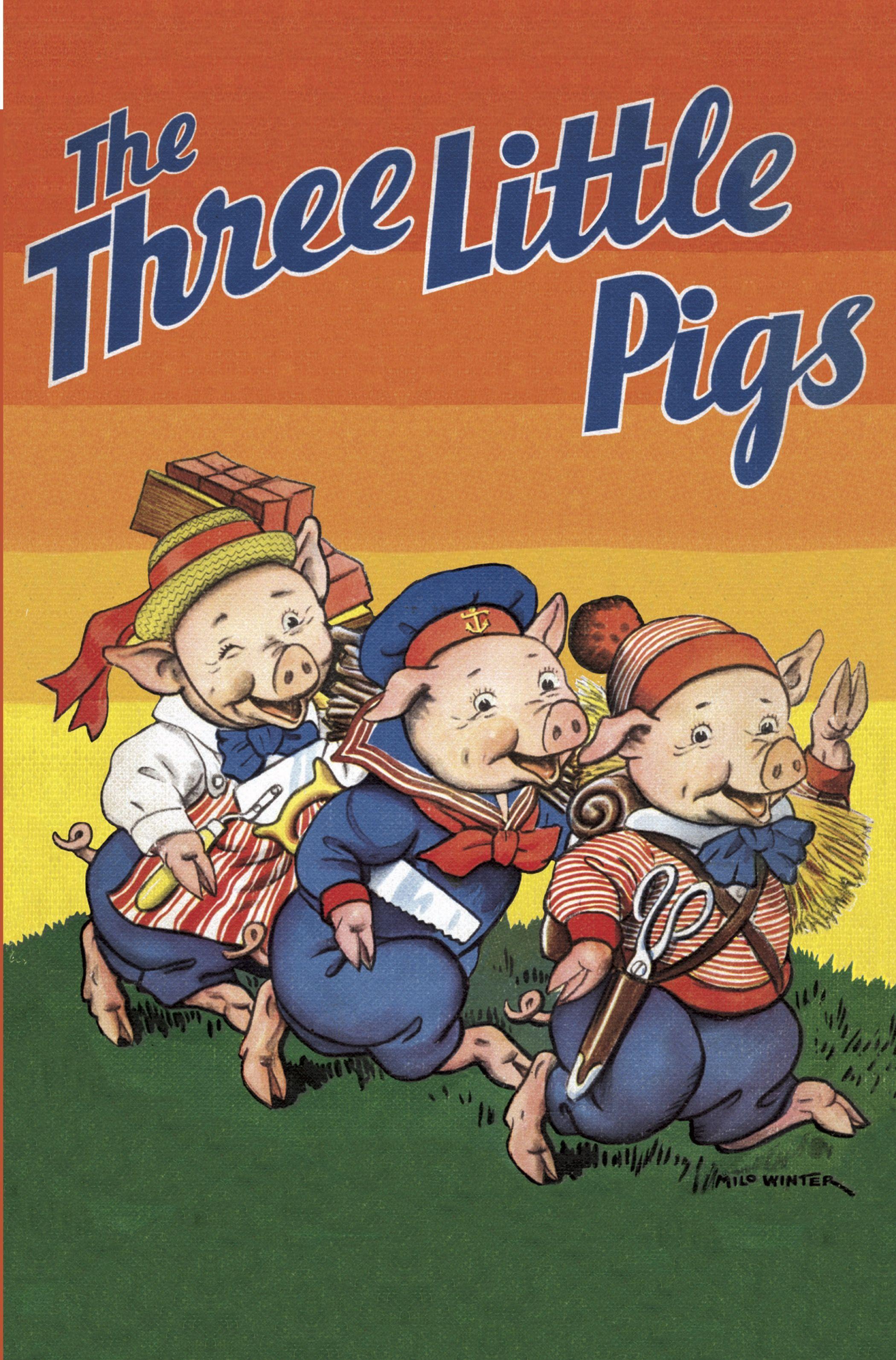 Vorderes Coverbild The Three Little Pigs Board Book