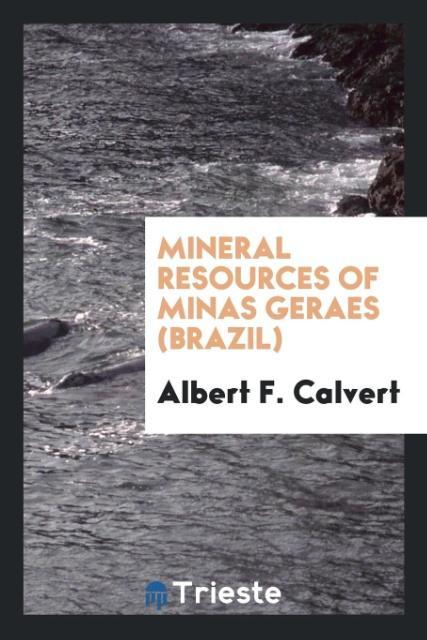 Vorderes Coverbild Mineral Resources of Minas Geraes (Brazil)