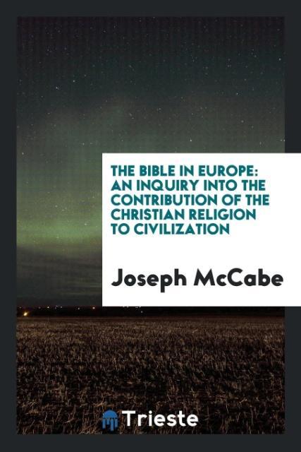 Vorderes Coverbild The Bible in Europe