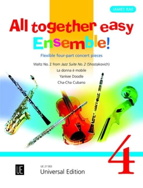 Vorderes Coverbild All together easy Ensemble!