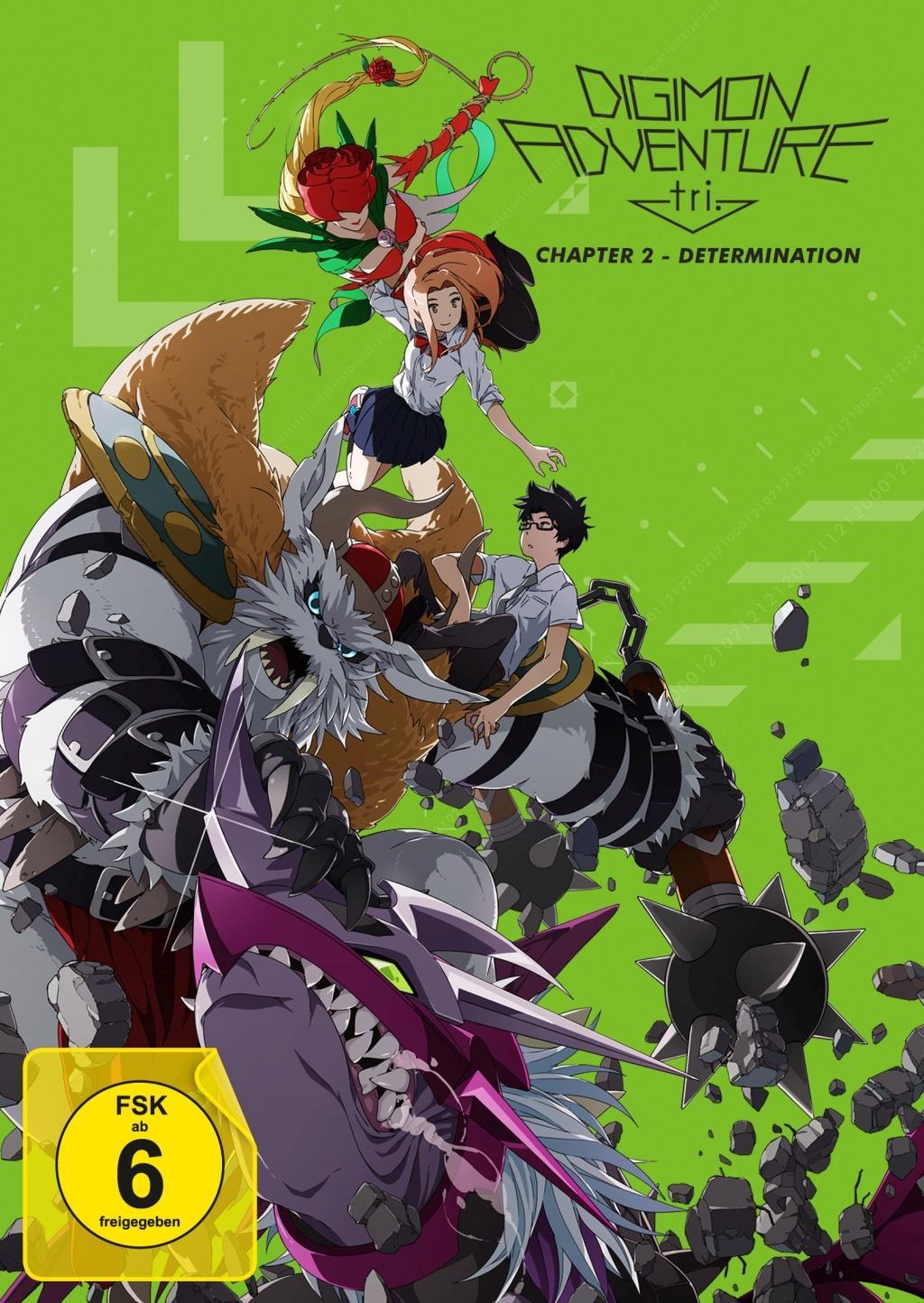 Vorderes Coverbild Digimon Adventure tri. Chapter 2 - Determination