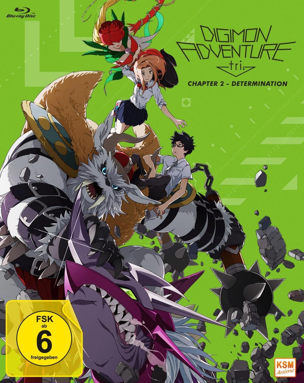 Vorderes Coverbild Digimon Adventure tri. Chapter 2 - Determination