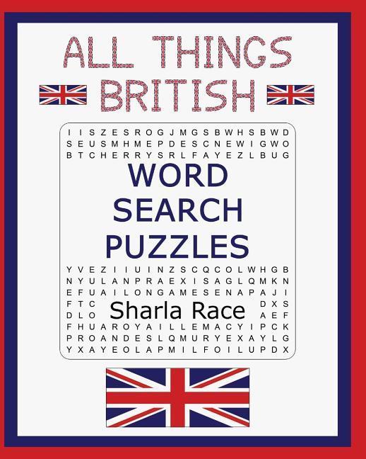 Vorderes Coverbild All Things British Word Search Puzzles