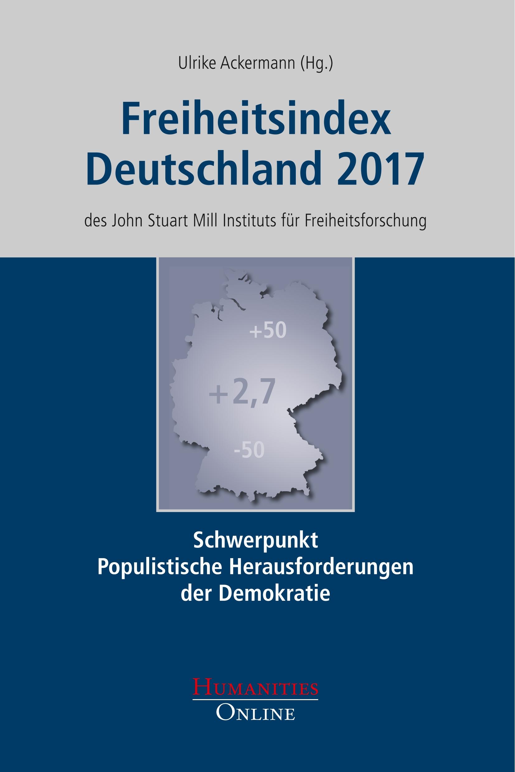 Vorderes Coverbild Freiheitsindex Deutschland 2017