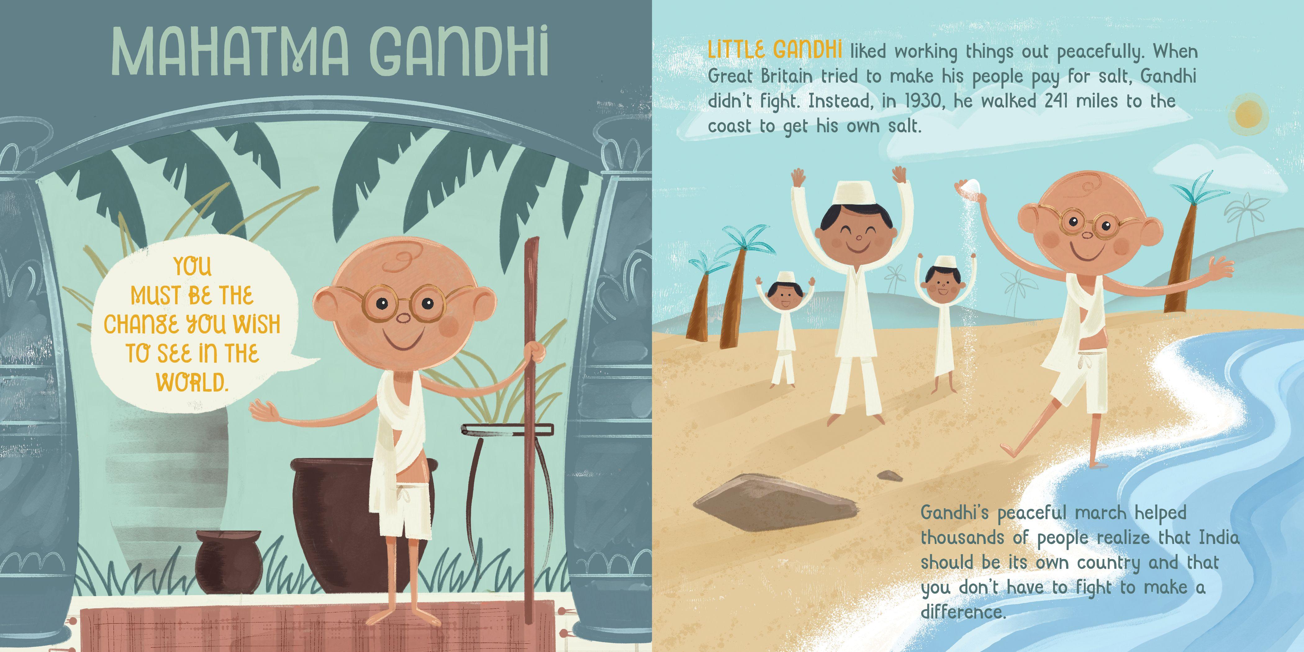 Beispielinhalt (Bild) Courageous People Who Changed the World