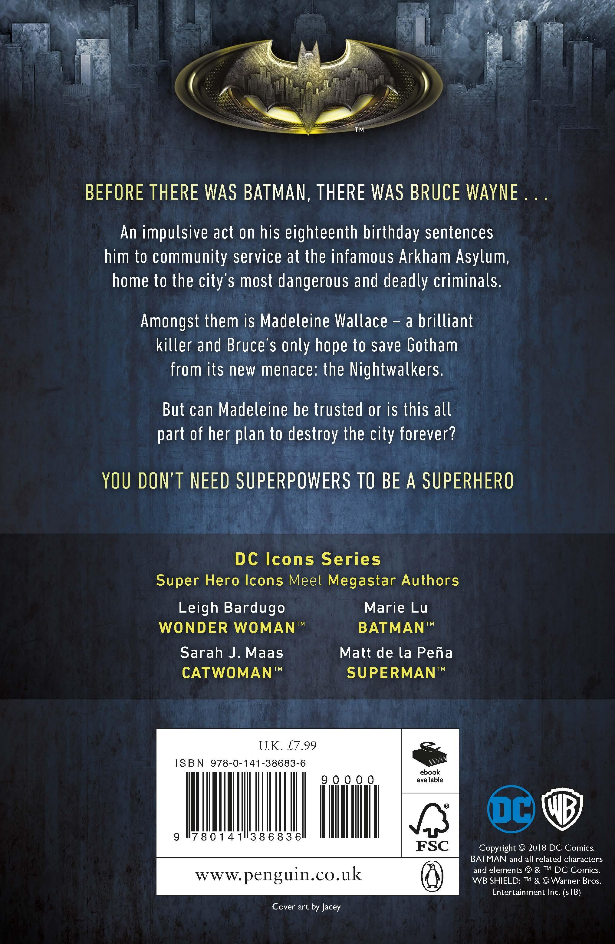 Rückseitencover Batman: Nightwalker (DC Icons series)