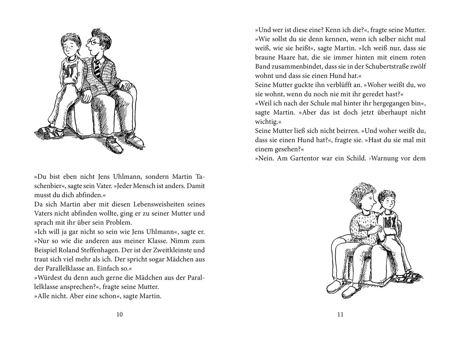 Beispielinhalt (Bild) Ein Sams für Martin Taschenbier