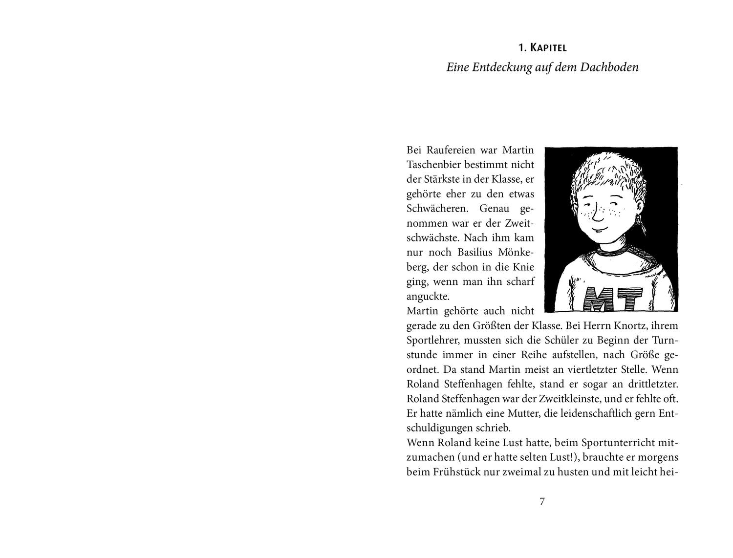 Beispielinhalt (Bild) Ein Sams für Martin Taschenbier