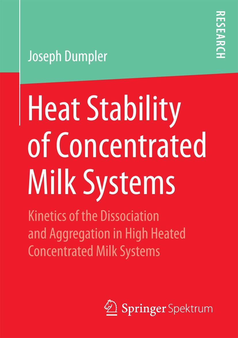 Vorderes Coverbild Heat Stability of Concentrated Milk Systems