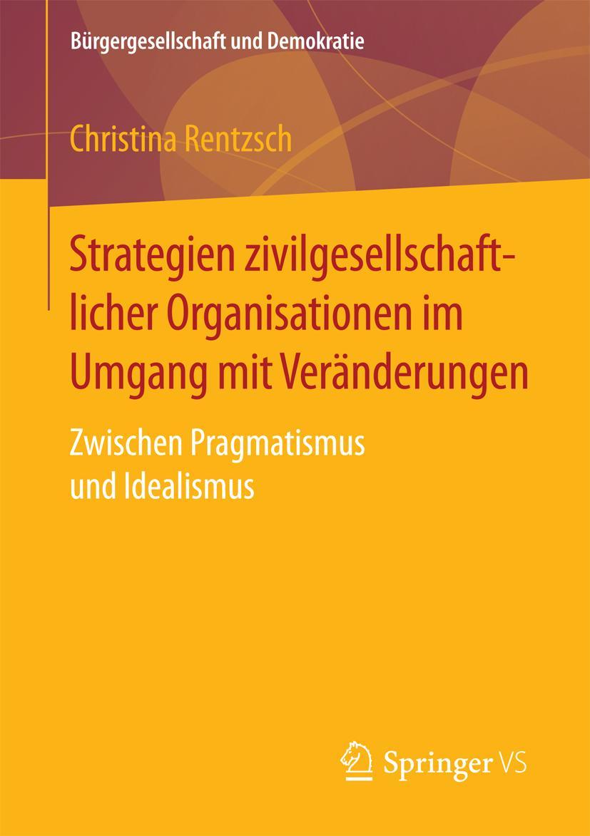Vorderes Coverbild Strategien zivilgesellschaftlicher Organisationen im Umgang mit Veränderungen