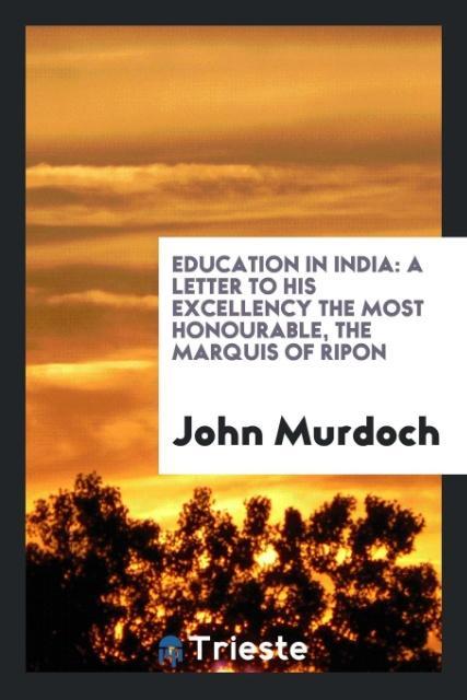 Vorderes Coverbild Education in India