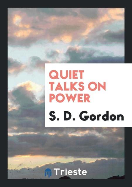 Vorderes Coverbild Quiet Talks on Power