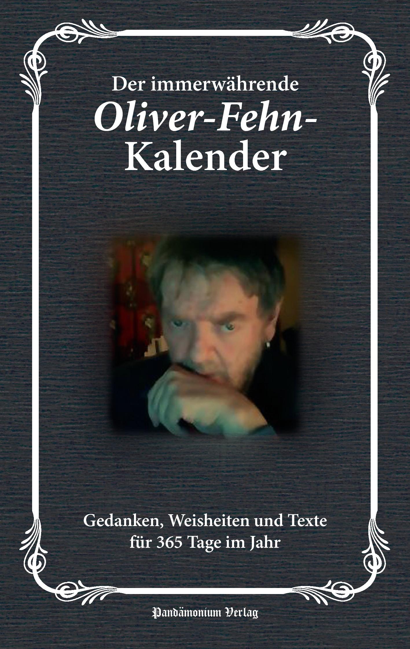 Vorderes Coverbild Der immerwährende Oliver-Fehn-Kalender