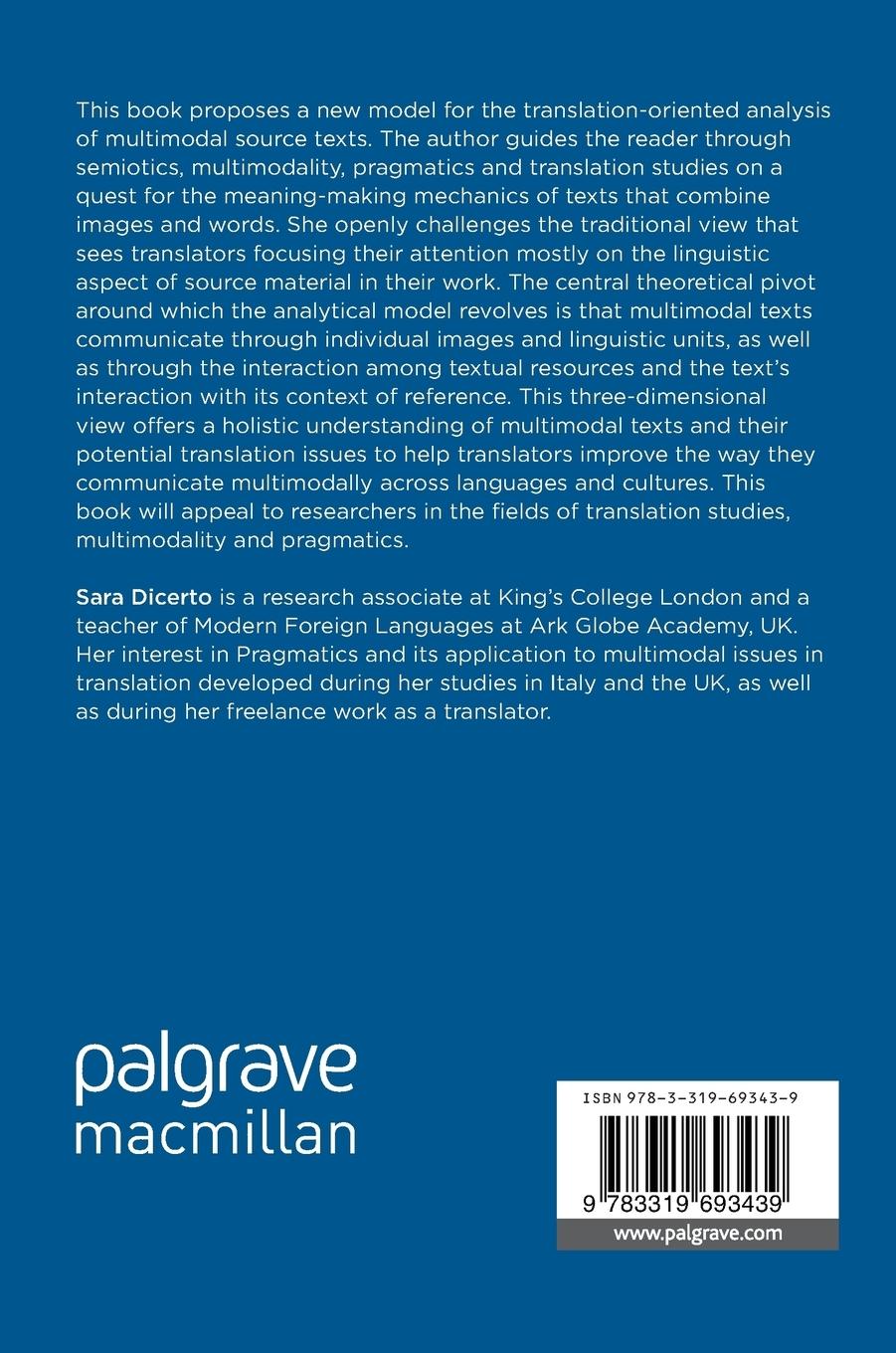 Rückseitencover Multimodal Pragmatics and Translation