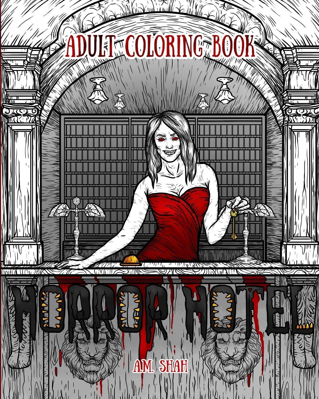 Vorderes Coverbild Adult Coloring Book