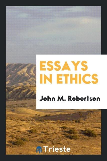 Vorderes Coverbild Essays in Ethics