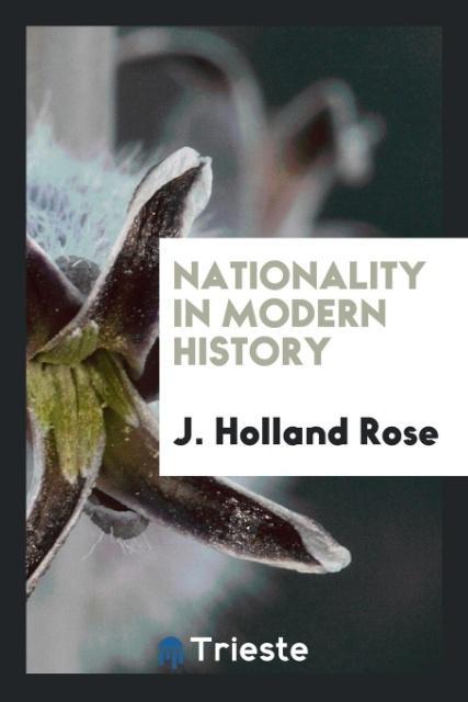 Vorderes Coverbild Nationality in Modern History